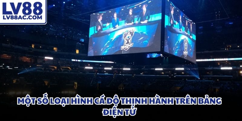 Giao diện đặt cược thông minh hiển thị đầy đủ các kèo Esport LV88