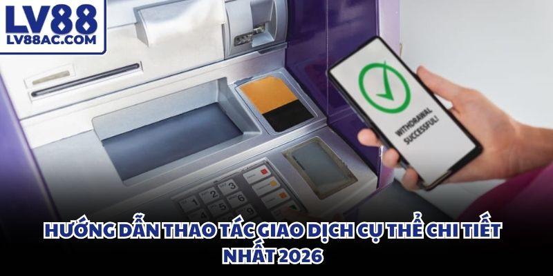 Rút tiền LV88 đa dạng giúp thành viên lựa chọn phương thức phù hợp